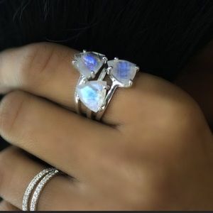 Moonstone ring